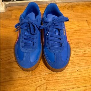 Puma Blue and Pink Women's Sneakers
